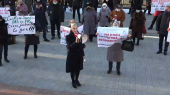 Susținătorii PP „Șor” și Tauber, în fața Președinției: „Maia Sandu, ieșiți și vorbiți cu oamenii”