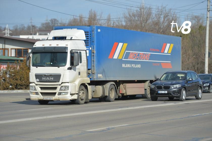 Circulația pentru camioane prin punctul de trecere a frontierei Giurgiulești-Reni, reluată