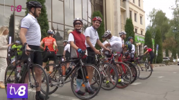Поддержка развития паллиативной помощи: группа велосипедистов отправилась в благотворительный тур 