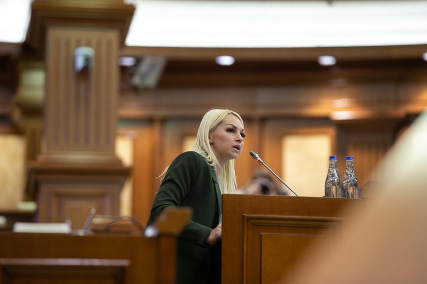 Парламент рассмотрит проект о снятии неприкосновенности с депутата от партии «Шор» Марины Таубер