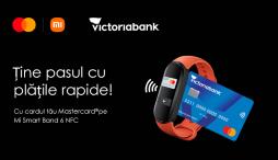 Xiaomi Pay vine în R. Moldova: Victoriabank și Mastercard lansează plățile contactless cu brățări fitness (P)