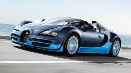 Bugatti Veyron 16.4 Grand Sport Vitesse a apărut acum 10 ani și încă deține recordul de viteză printre mașinile open-top