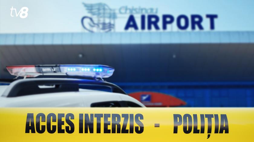 Alertă falsă cu bombă la Aeroportul Internațional Chișinău: Poliția a identificat o persoană suspectă