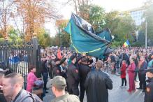 Полиция просит отозвать авторизацию на протест в центре Кишинева 