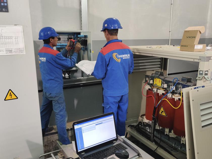 Специалисты "Horus Energy" проверяют работоспособность оборудования на насосных станциях в Кишиневе (P)