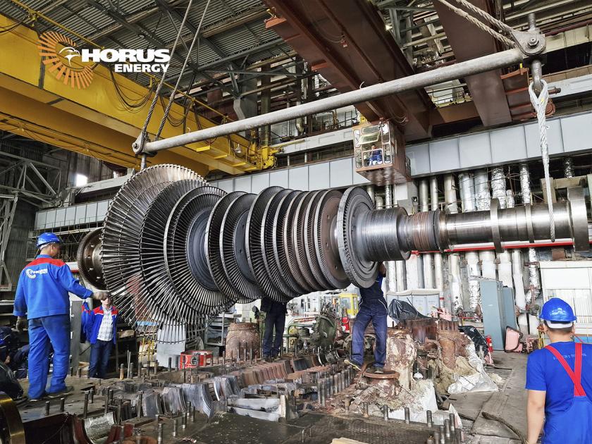 «Horus»: Наша компания успешно завершила капитальный ремонт турбины и генератора № 3 предприятия «Термоэлектрика» (P)
