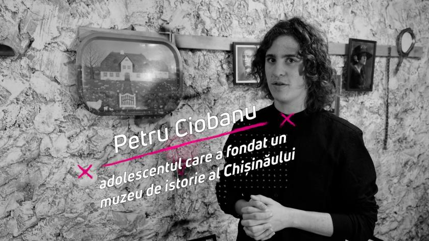 OPTimiștii #30. Petru Ciobanu, fondatorul unui muzeu din subsol cu acces gratuit: „Îi îndemn pe oameni să studieze istoria”