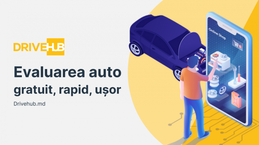 DriveHub: Serviciul de evaluare a automobilului online, gratuit, rapid și comod /P/
