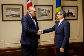 Grosu: „Securitatea energetică vizează securitatea statului”. Ce a discutat cu ambasadorul Islandei în Republica Moldova