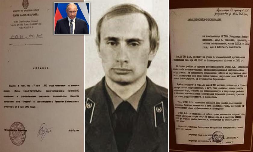 Cu ce se ocupa Putin la 23 de ani: Tânăr locotenent KGB, care a băgat la închisoare doi artiști din Sankt Petersburg