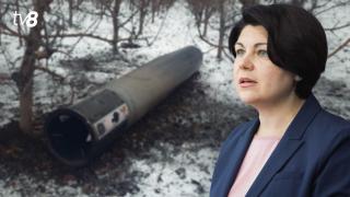 /VIDEO/ Misterul rachetei căzute lângă Briceni: Singurul detaliu nou comunicat de premierul Natalia Gavrilița