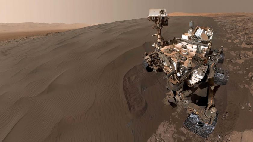 Марсоход прислал новое видео-селфи с Красной планеты