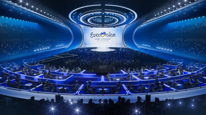 /VIDEO/ O îmbrățișare largă pentru Ucraina: Au fost dezvăluite primele imagini ale scenei Eurovision 2023