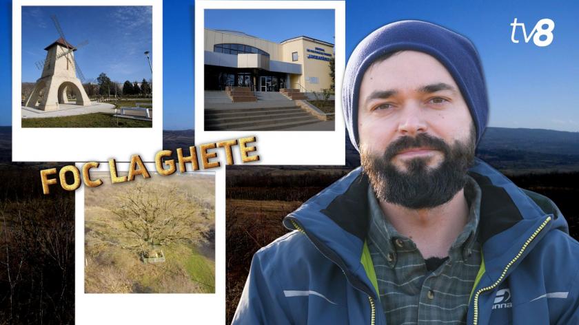 /VIDEO/ Foc la Ghete spre Nisporeni: Vizităm ținutul morilor de vânt, muzeul din oraș și cel mai frumos arbore din R. Moldova