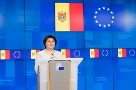 Наталья Гаврилица отправилась в Брюссель, чтобы принять участие в заседании Совета ассоциации ЕС-Молдова