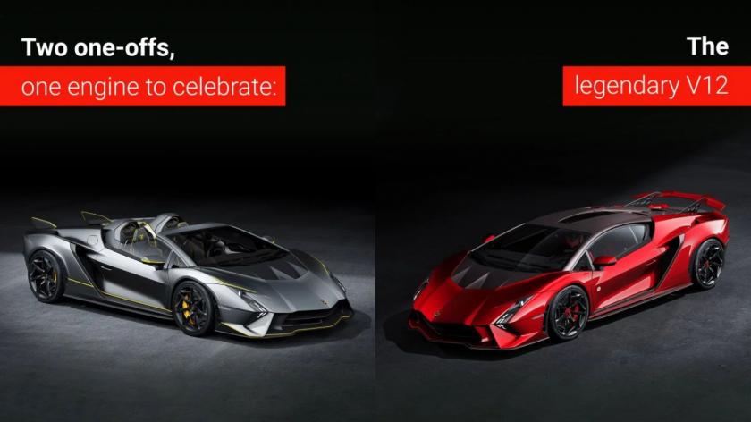 Premieră: Unicele automobile Lamborghini Invencible şi Auténtica