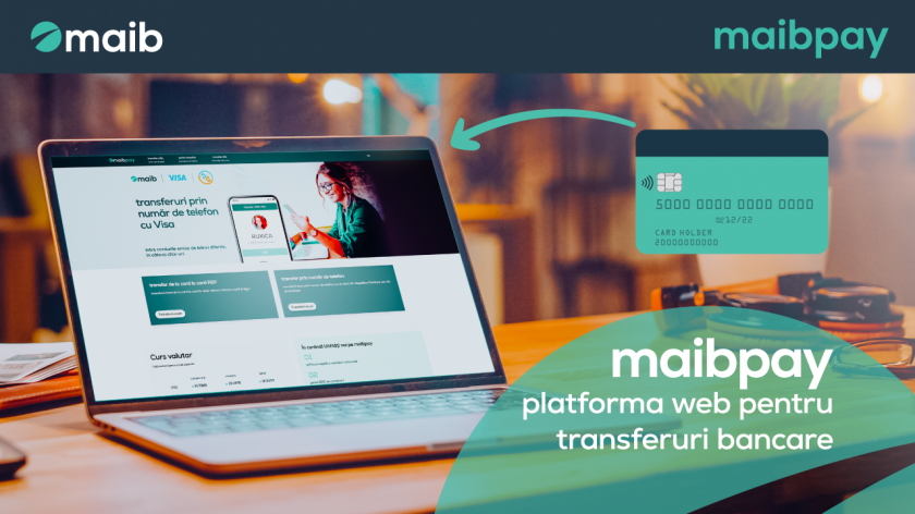 Maibpay.md – o nouă platformă web pentru transferuri bancare /P/