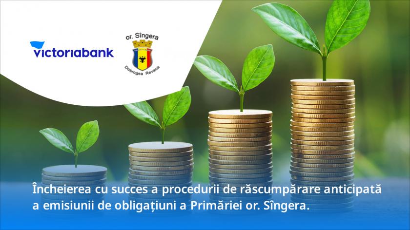 Victoriabank – intermediar financiar al primelor emisiuni de obligațiuni municipale din Republica Moldova /P/