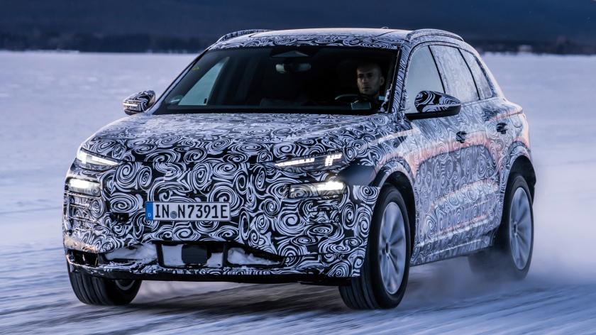 Audi are gata pe ultima sută de metri noul Q6 e-tron