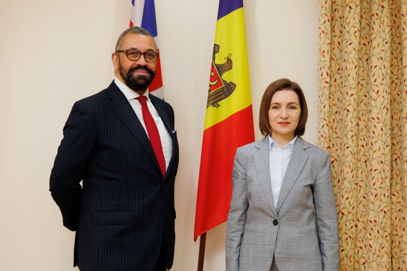 Санду провела встречу с Клеверли. О чем говорили президент Молдовы и глава британской дипломатии
