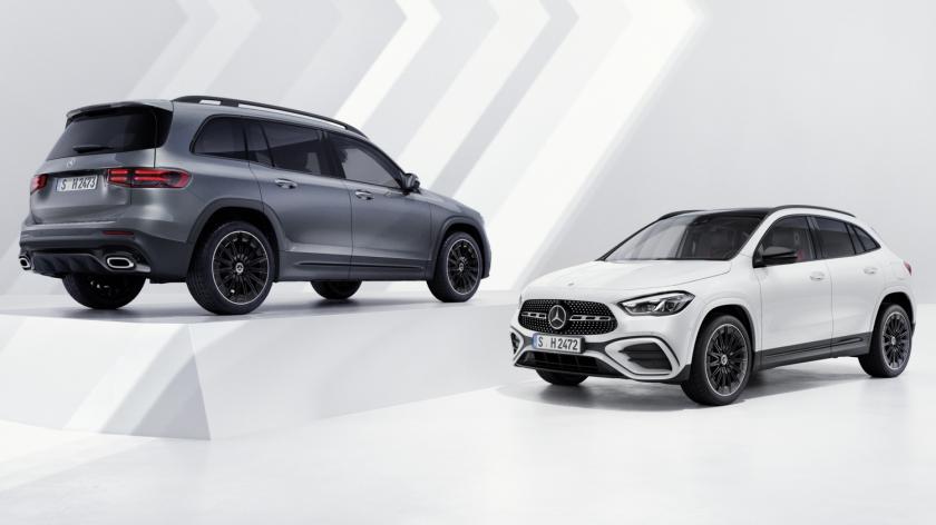 Premieră: Mercedes-Benz GLA şi GLB facelift, alături de versiunile AMG actualizate