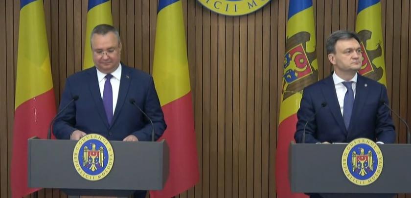 Ciucă, la Chișinău: „Republica Moldova se bucură de un capital de simpatie fără precedent la nivel european şi internaţional”
