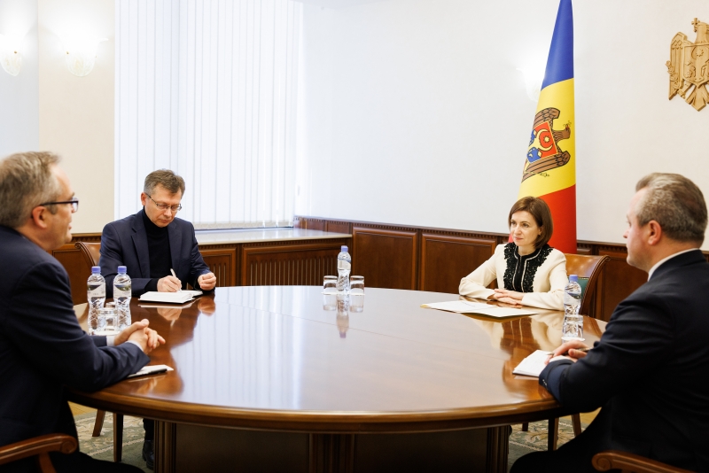 Sandu s-a întâlnit cu directorul executiv al Grupului Băncii Mondiale: „R. Moldova mizează pe expertiză și susținerea financiară”