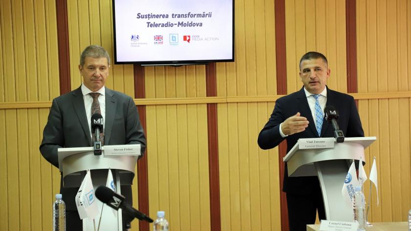 23 de milioane de lei pentru modernizarea companiei „Teleradio-Moldova”: Ce presupune proiectul, realizat în comun cu BBC