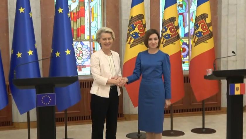 Ultima Oră! Ursula von der Leyen a anunțat la Chișinău un nou pachet de asistență pentru R. Moldova