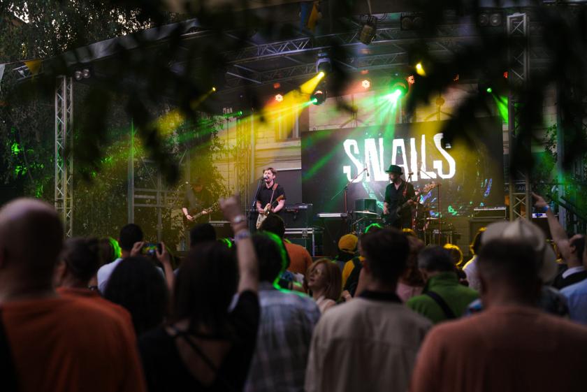 Snails дали первый концерт в Кишиневе после 10-летнего перерыва. Под песни любимой группы танцевали более 400 человек