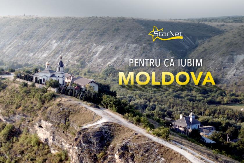 /VIDEO/ Compania StarNet lansează noua campanie de promovare „Pentru că iubim Moldova” /P/