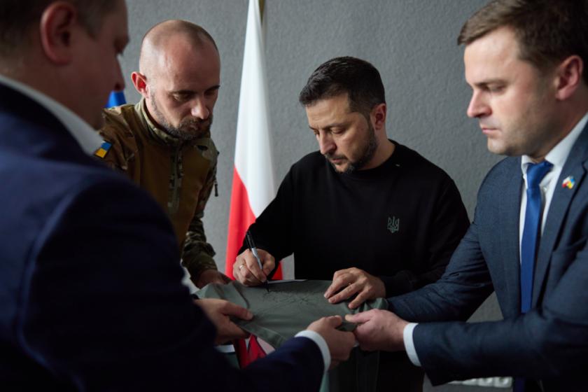 Zelenski, vizită surpriză în Polonia: Nu s-a întâlnit cu niciun oficial polonez în condițiile apariției unor tensiuni diplomatice