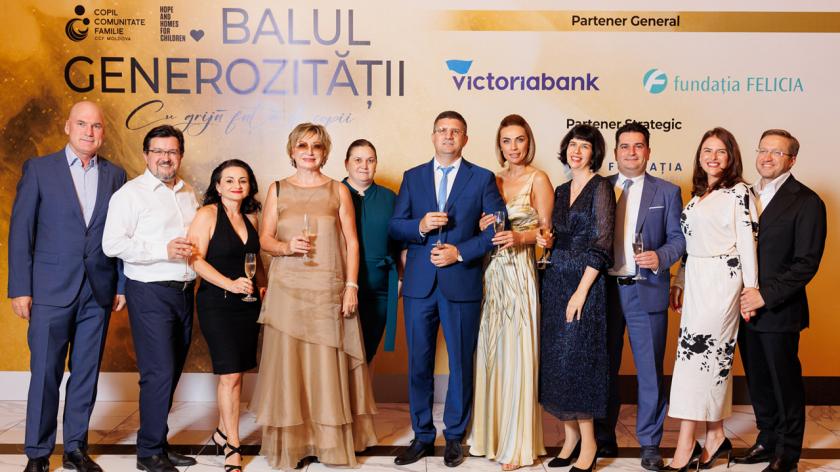 /VIDEO/ Victoriabank și CCF Moldova, o poveste de generozitate care de 9 ani schimbă destinele copiilor /P/