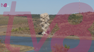 /VIDEO/ EXCLUSIV! Noi imagini TV8 din momentul exploziei de la Anenii Noi! Geniștii au detonat componenta rachetei găsite în lac
