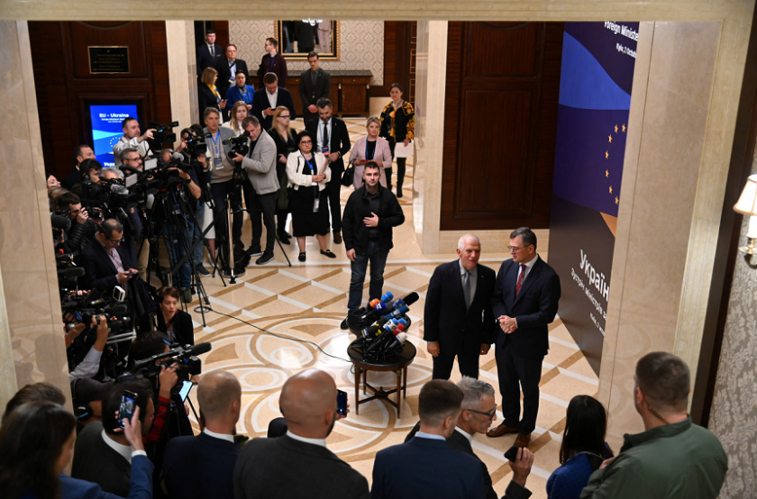 Miniștrii de externe din Uniunea Europeană, întrunire la Kiev. Borell: „O reuniune istorică”. Marii absenți de la eveniment