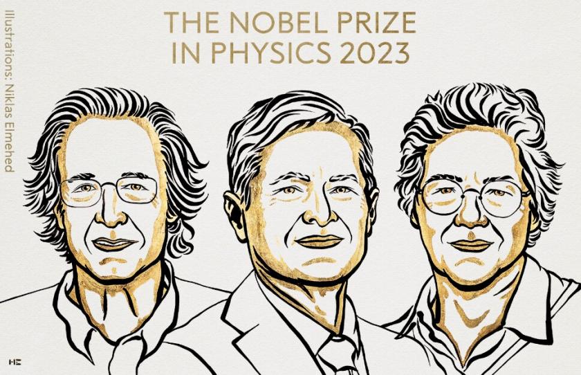 Нобелевскую премию по физике присудили за создание аттосекундных лазеров