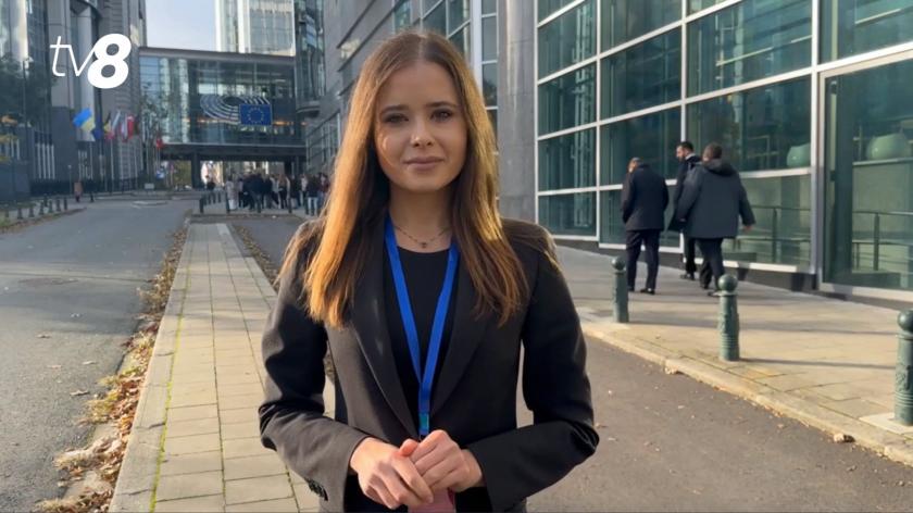/VIDEO/ Jurnalista TV8, Mihaela Rudenco, se află la Bruxelles: Urmează un anunț istoric pentru Republica Moldova