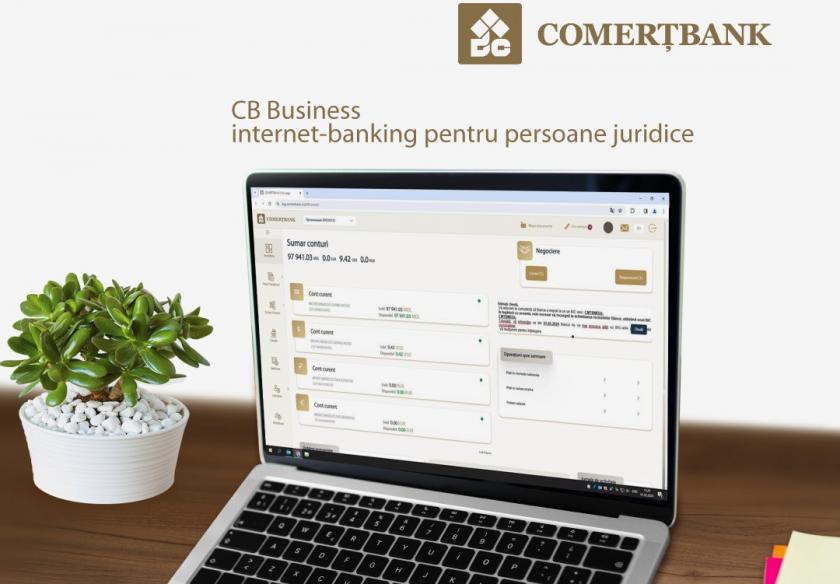 BC Comerțbank S.A.  a lansat „CB Business” - un sistem informațional și tranzacțional destinat persoanelor juridice /P/