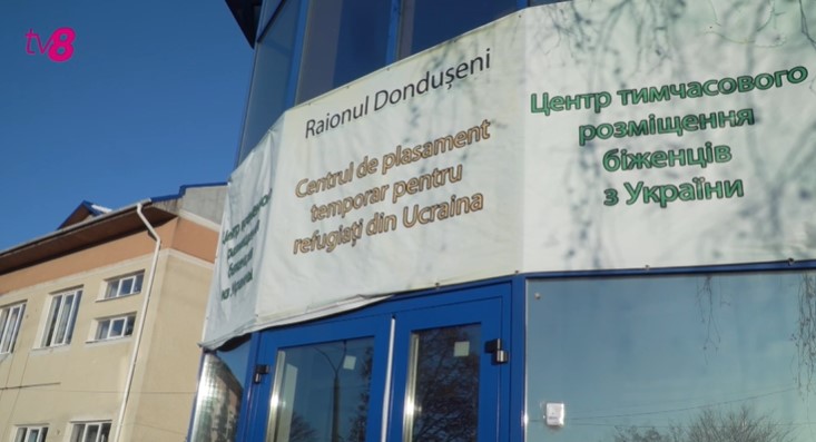 /ВИДЕО/ Через центр временного размещения беженцев из Украины в Дондюшенах прошли почти 2 000 человек
