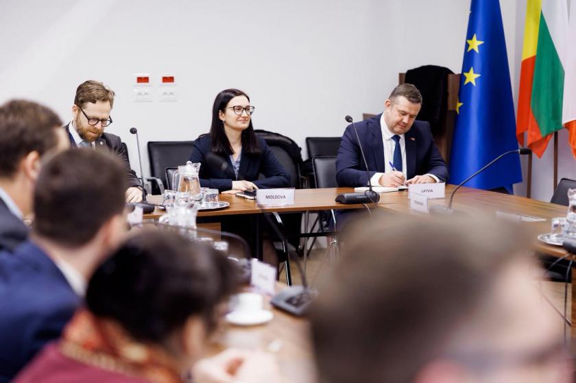 Gherasimov, întrevedere cu ambasadorii statelor membre ale UE, acreditați în R. Moldova: Agenda europeană, discutată