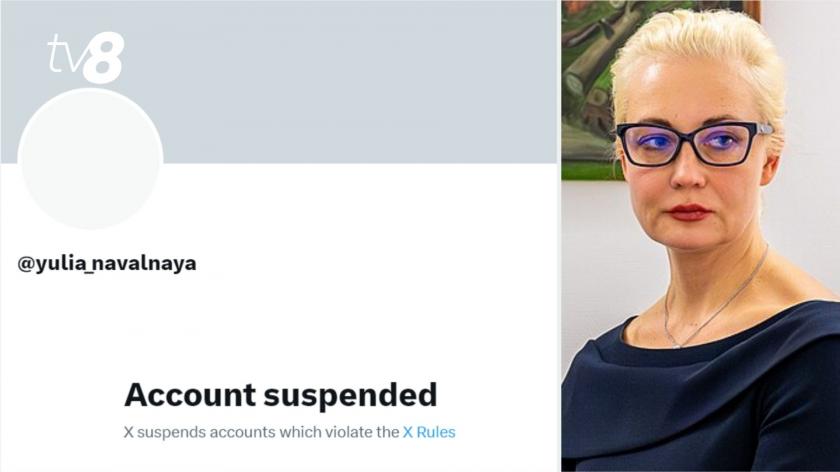 /UPDATE/ Contul Iuliei Navalnaia de X, fostul Twitter, a fost restabilit după ce acesta a fost suspendat