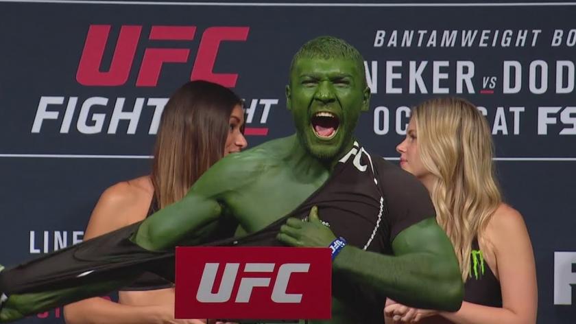 Ion Cuțelaba, „Hulk de Moldova”, a fost înfrânt în octagonul UFC de către brazilianul Phelipe Lins