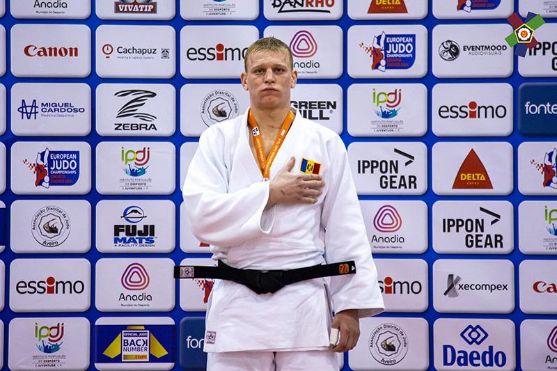 Victorie pentru Moldova: Judocanul Vadim Ghimbovschi a câștigat Junior European Cup din Portugalia