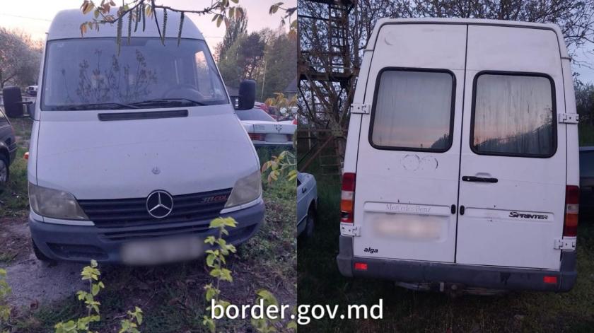 Un microbuz, confiscat la vama Leușeni: Ce au descoperit polițiștii de frontieră în timpul controlului