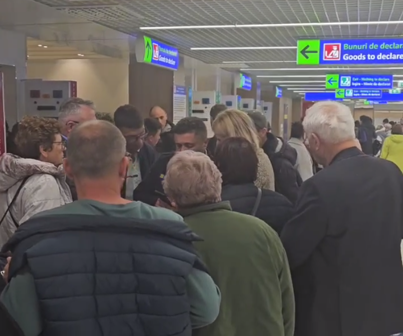 /VIDEO/ Scandal la aeroport! Mai mulți oameni, întorși de la evenimentul lui Șor de la Moscova, reținuți pentru controale suplimentare