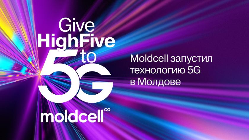 Общение без границ: Moldcell запустил технологию 5G в Молдове (P.)
