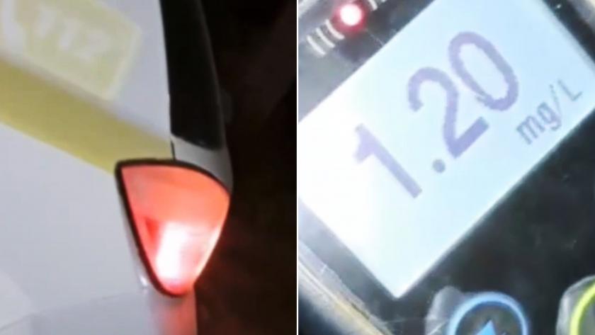 /VIDEO/ „-Ai băut azi ceva? -Nu, ieri!”: Un motociclist, prins beat la volan: A depășit de 8 ori concentrația admisă de alcool