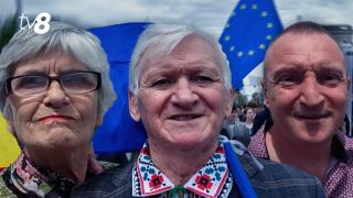 /VIDEO/ „UE înseamnă pace și detașarea de un trecut groaznic”: Ce aspirații au oamenii de Ziua Europei