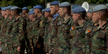 /ВИДЕО/ Праздник в Национальной армии: 22-й миротворческий батальон
отмечает 25-летие