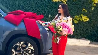 /VIDEO/ Surpriză uriașă pentru Corina Țepeș: Ce cadou i-a făcut Costi Burlacu cu ocazia zilei de naștere